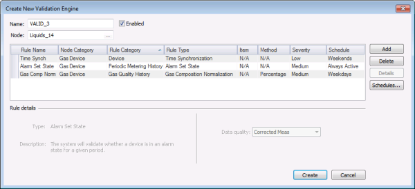 Create New Validation Engine